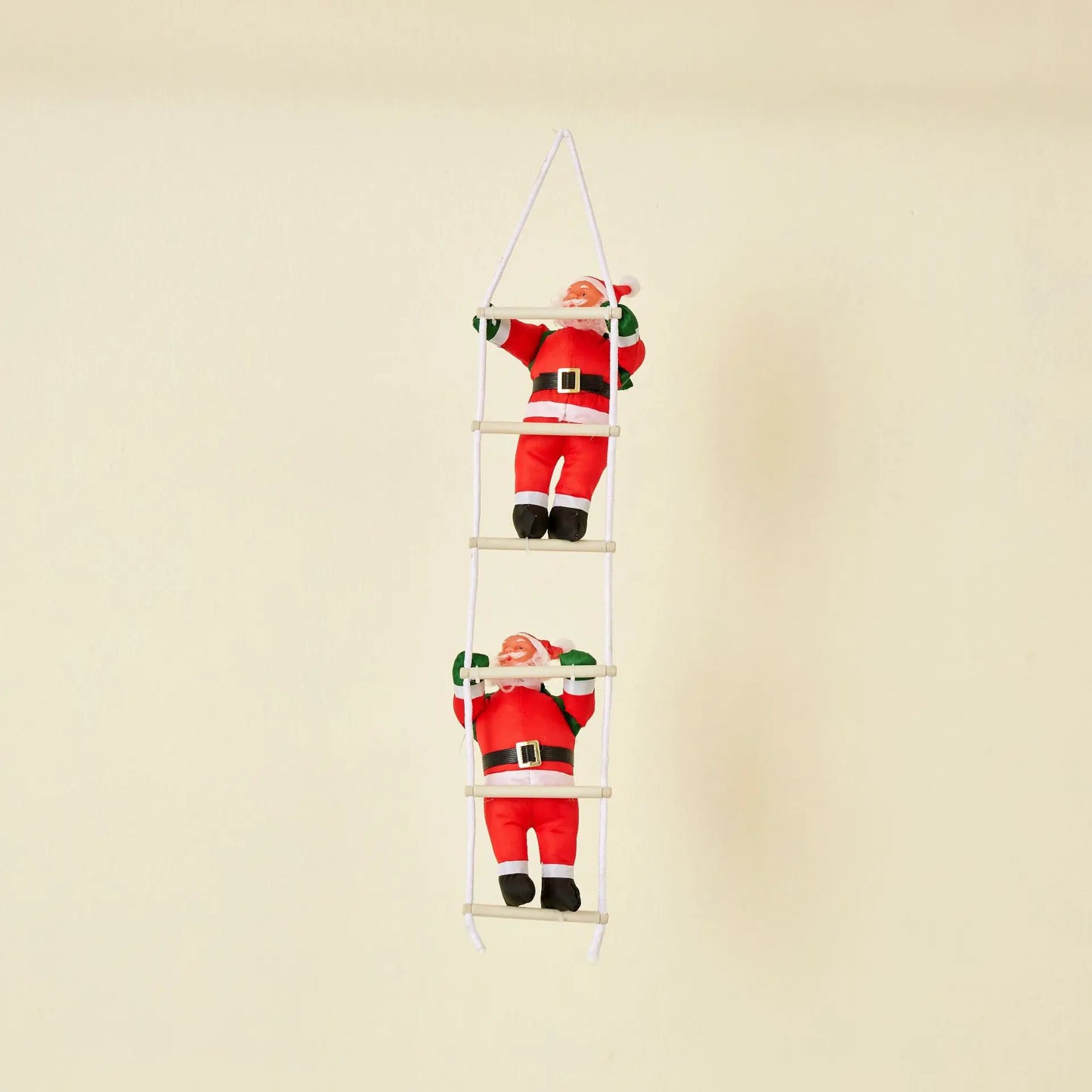 Christmas Car Decoration Rear Roof Creative Ladder Santa Claus Pendant Personalized Chimney Doll Atmosphere Ornament Party Props
