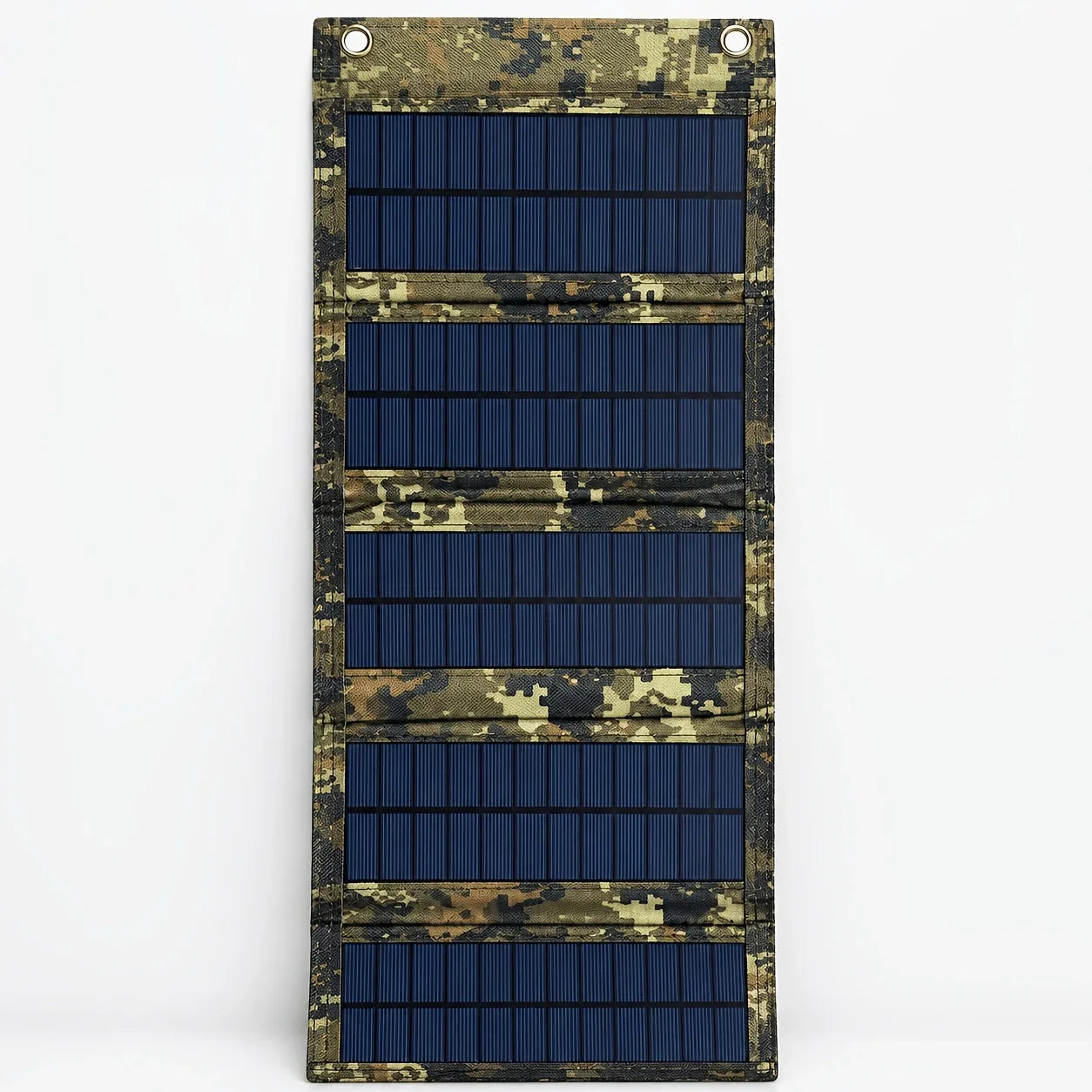 Folding Portable Solar Charging Panel; Outdoor Camping Charging Is No Trouble; The Pattern Is Super Cool