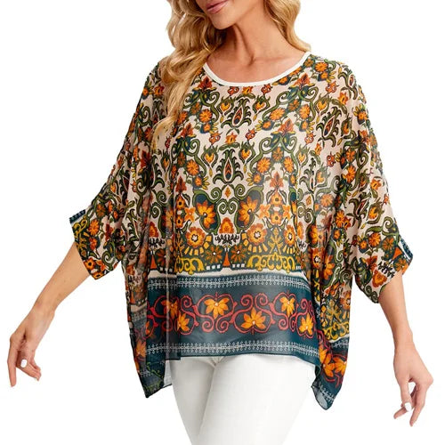 BHflutter 4XL 5XL 6XL Plus Size Women Blouse 2022 Sexy Off Shoulder Leopard Print Summer Tops Tees Casual Chiffon Blouses Shirts