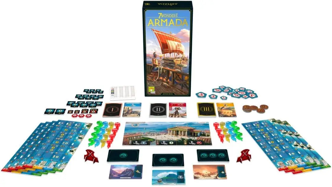 7 Wonders Leaders Board Game Expansion (New Version) | Family Board Game | Adult Civilization Board Game | Game Night Strategy B
