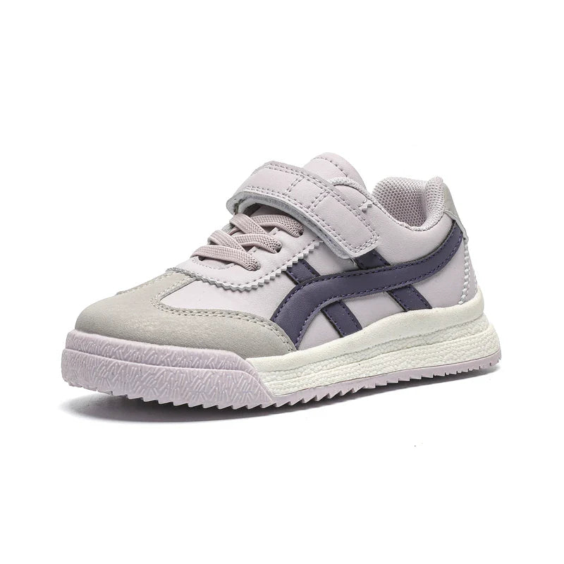 Children's Casual Sneakers Blue Low-top Soft Bottom Boys Girls Board Shoes Four Seasons Models Purple Non-slip Kids Casual Shoes