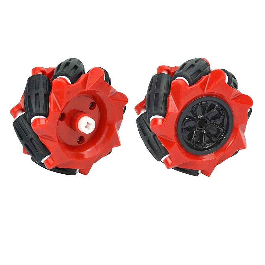 Mecanum MOC Technical Universal Omnidirectional for 45544 EV3 Robotics Model Parts DIY Building Blocks Tires Leduo