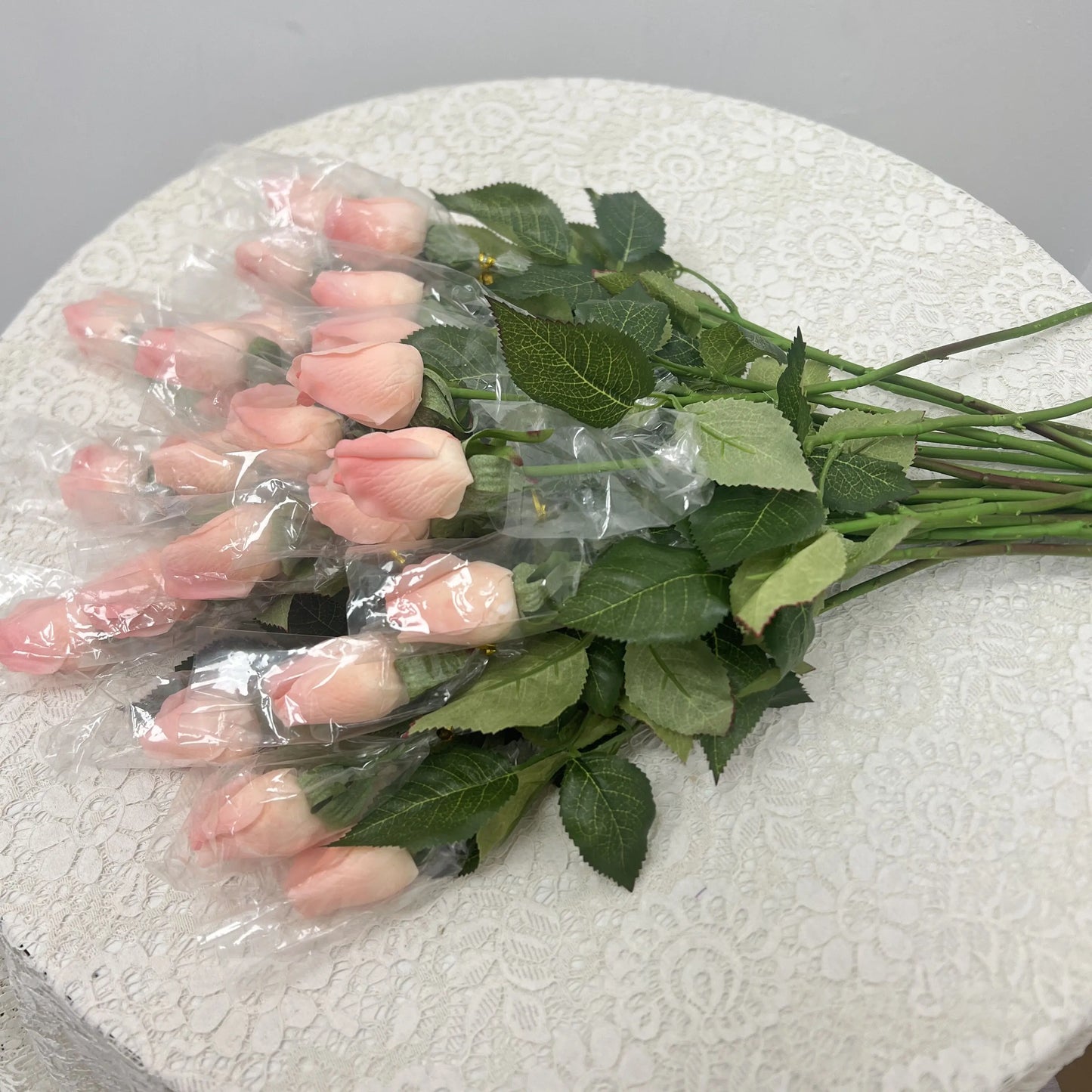 25pcs/lot Fresh Rose Artificial Flowers Real Touch Rose Flowers Home Decorations for Wedding Party or Birthday