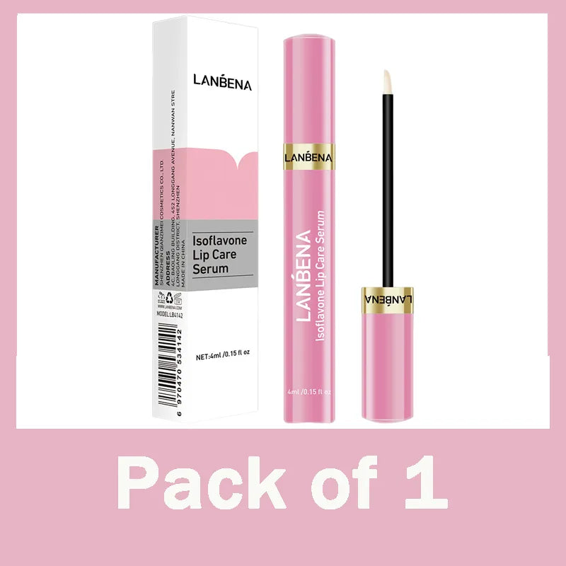 Instant Volumising Lip Serum Increase Gloss Elasticity Reduce Lip Fine Lines Moisturizing Nourish Repairing Lip Care