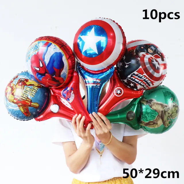 Super Hero Spiderman Foil Balloon Birthday Theme Party Decoration Baby Shower Inflatable Toy Air Globos Supplies