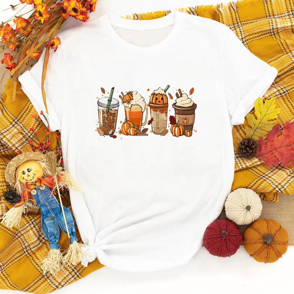 Tis The Season Shirt Retro Halloween Shirts Fall Season Pumpkin Ghost T Shirt Halloween Party Outfit Trick or Treat Clothes