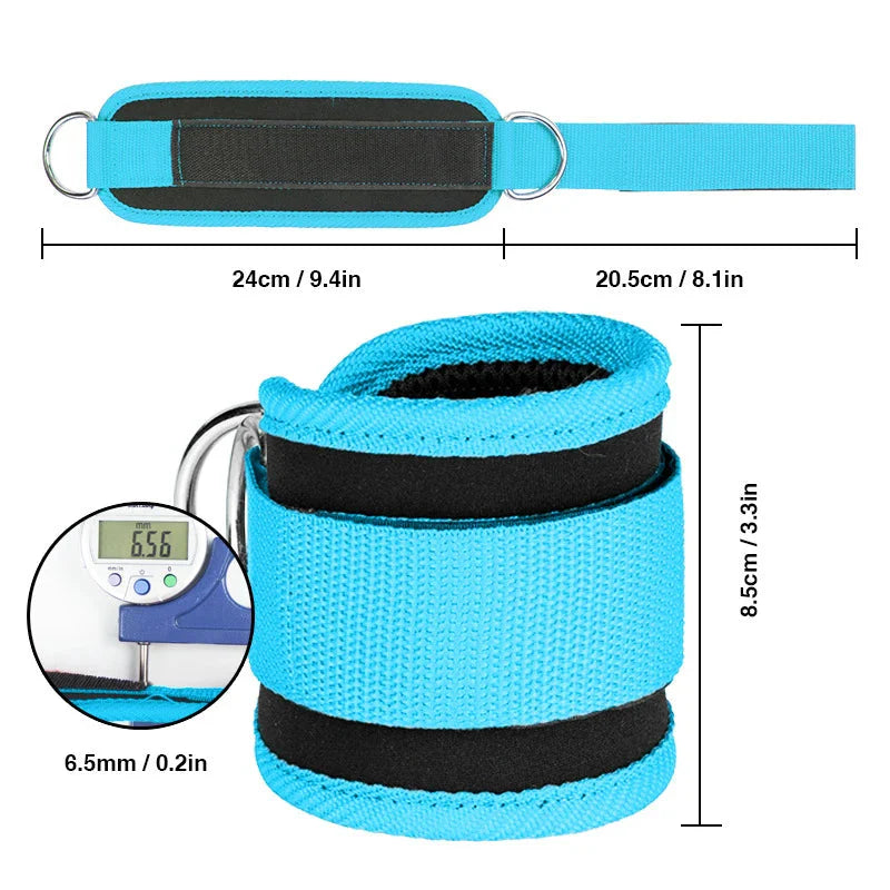 Ankle Cuffs For Gym Workouts Glutes Legs Strength Training Brace