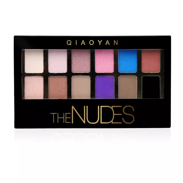 NEW Professional Eye shadow Cosmetic Matte Eye Shadow 12 Colors Make Up Set Nudes Palete Eyeshadow Palette Brighten