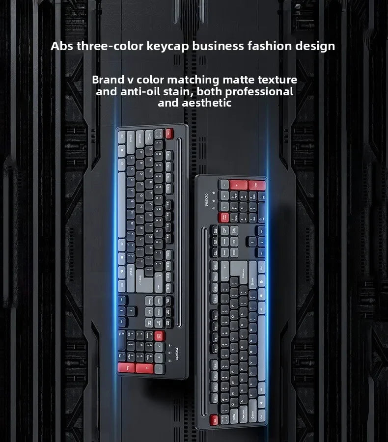 Wireless keyboard and mouse set, mechanical touch keyboard and mouse universal set, desktop computer laptop e-sports specific