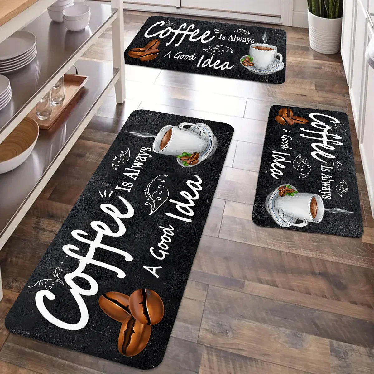 VIKAMA Kitchen Floor Mats, Entrance Door Mats, Laundry Room Long Carpets, Corridor ,Passageway Floor Mats, Home Decorations.