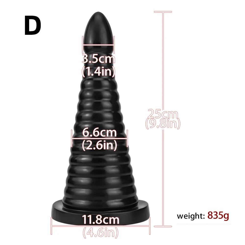 Super Large Anal Butt Plug Huge Anal Dildo Penis Anus Big ButtPlug Expansion Prostate Massager Anal Masturbator for Men Adult Se
