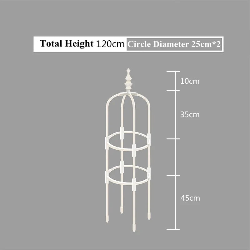 Plant Climbing Supporter Climbing Plant Support  Frame Outdoor Flower  Vines Pot Stand Garden Climbing Frame Indoor Floral Decor