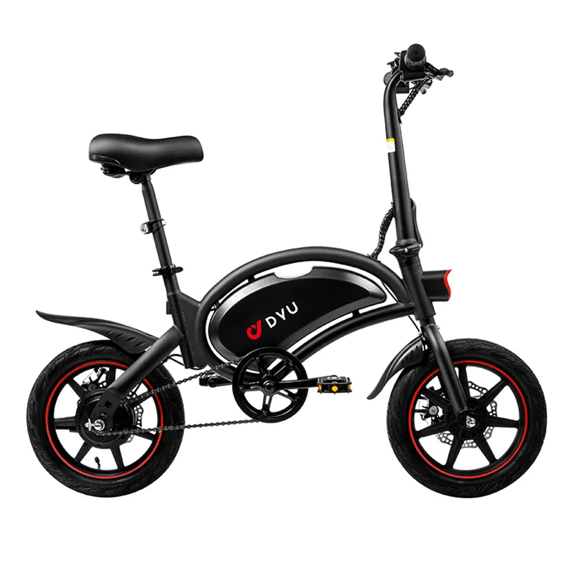 D3F Adult e-bike 250W, 36V10AH Battery, Electric Bike 14 Inch Tire Folding E-bike.