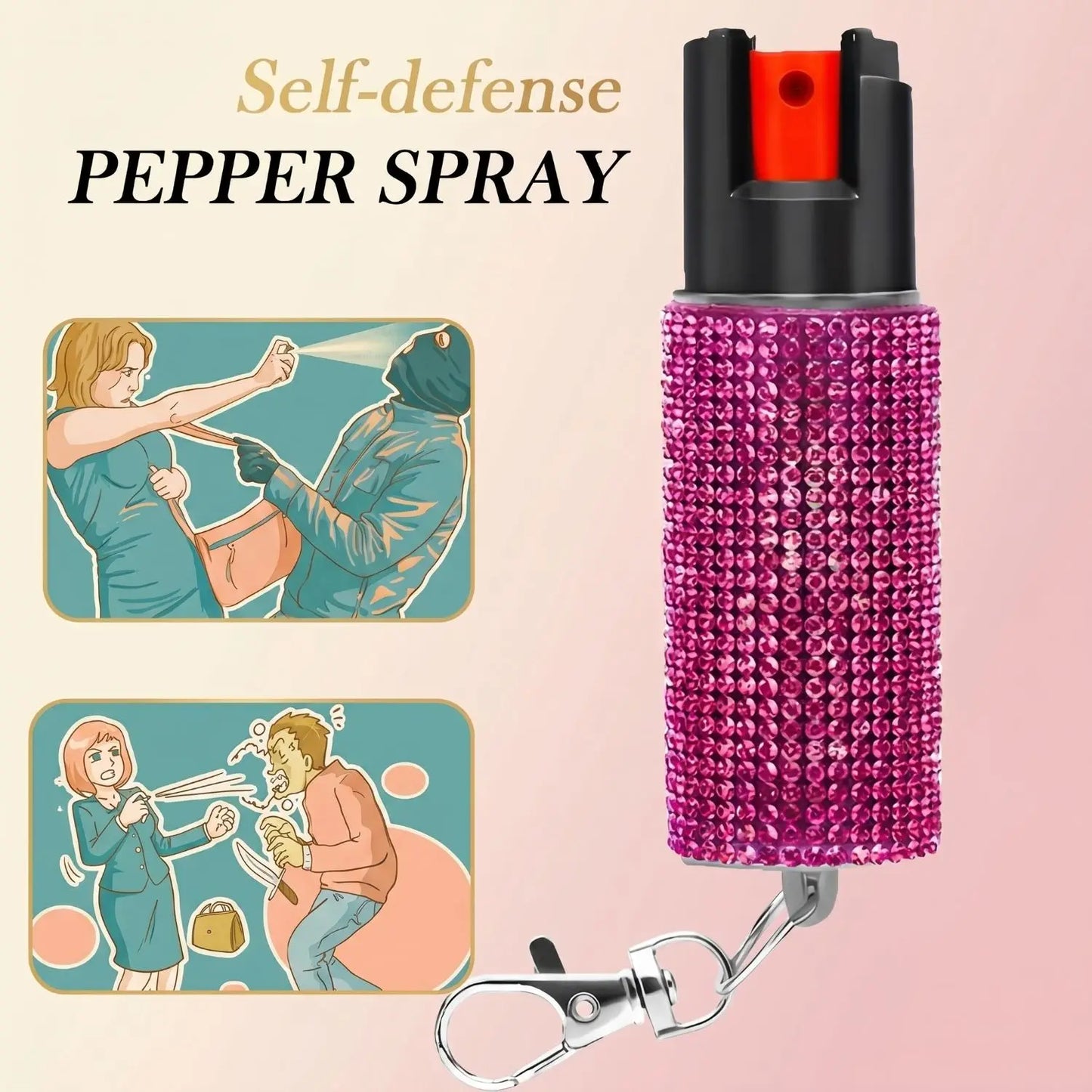 50ml Outdoor Animal Repellent Spray, Safety Lock, Bear and Dog