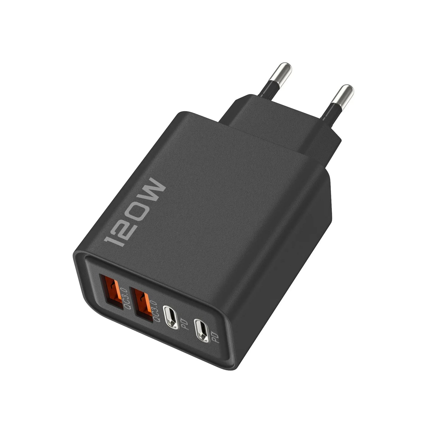 Total 120W Fast Charger USB Type C Cable, Fast Charging Phone Power Adapter For iPhone, Xiaomi ,Samsung.