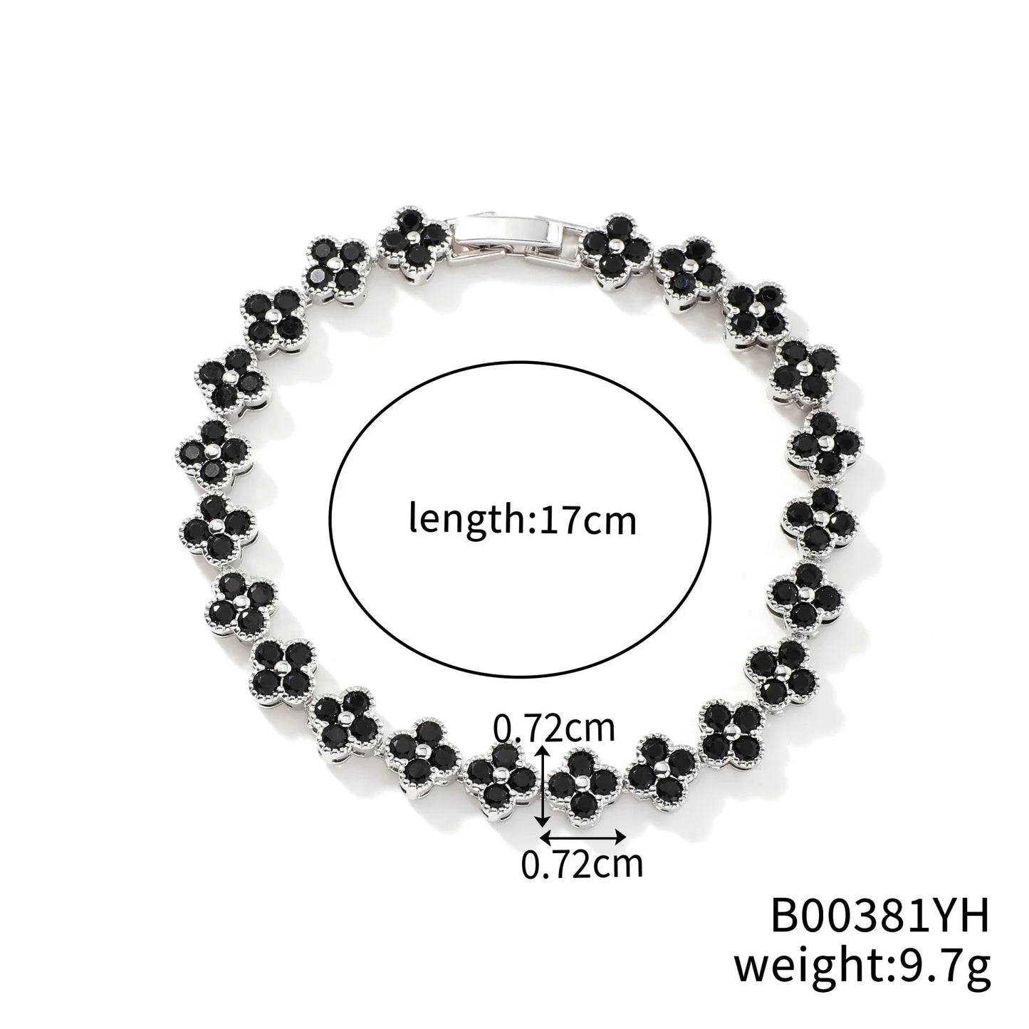 Flower Lucky Stainless Steel Bracelet