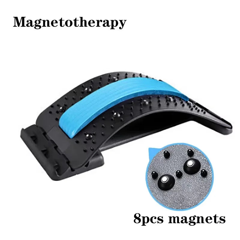 Back Massage Muscle Relaxation Stretcher, Back Stretching  Relaxation Massage Pad, Lumbar Support Stretcher, Pain Relief