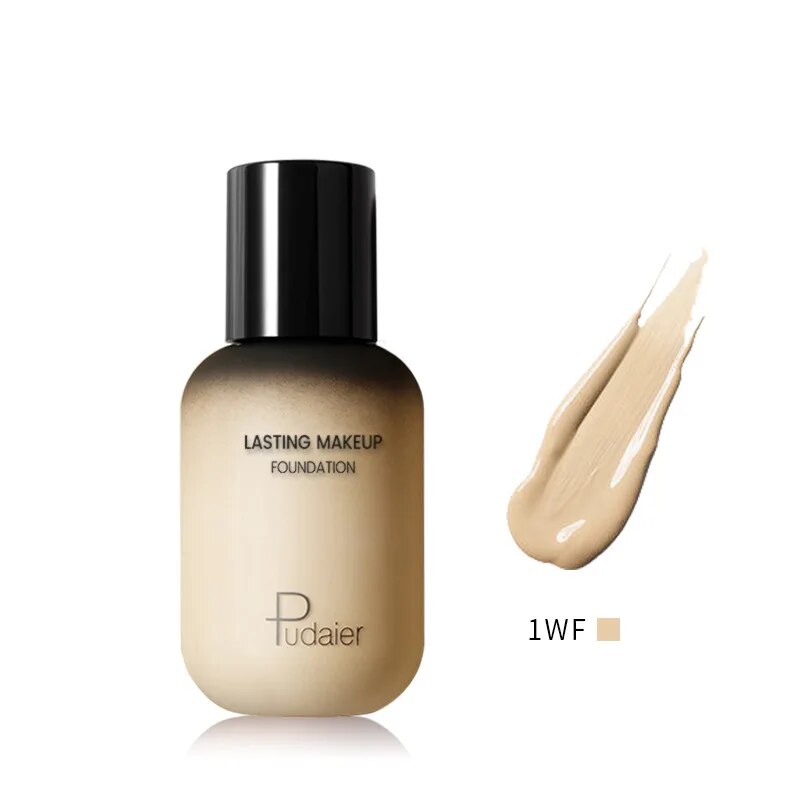 Pudaier 40ml Matte Makeup Foundation Cream For Face Professional Concealing Make Up Liquid Long-lasting Cosmetics