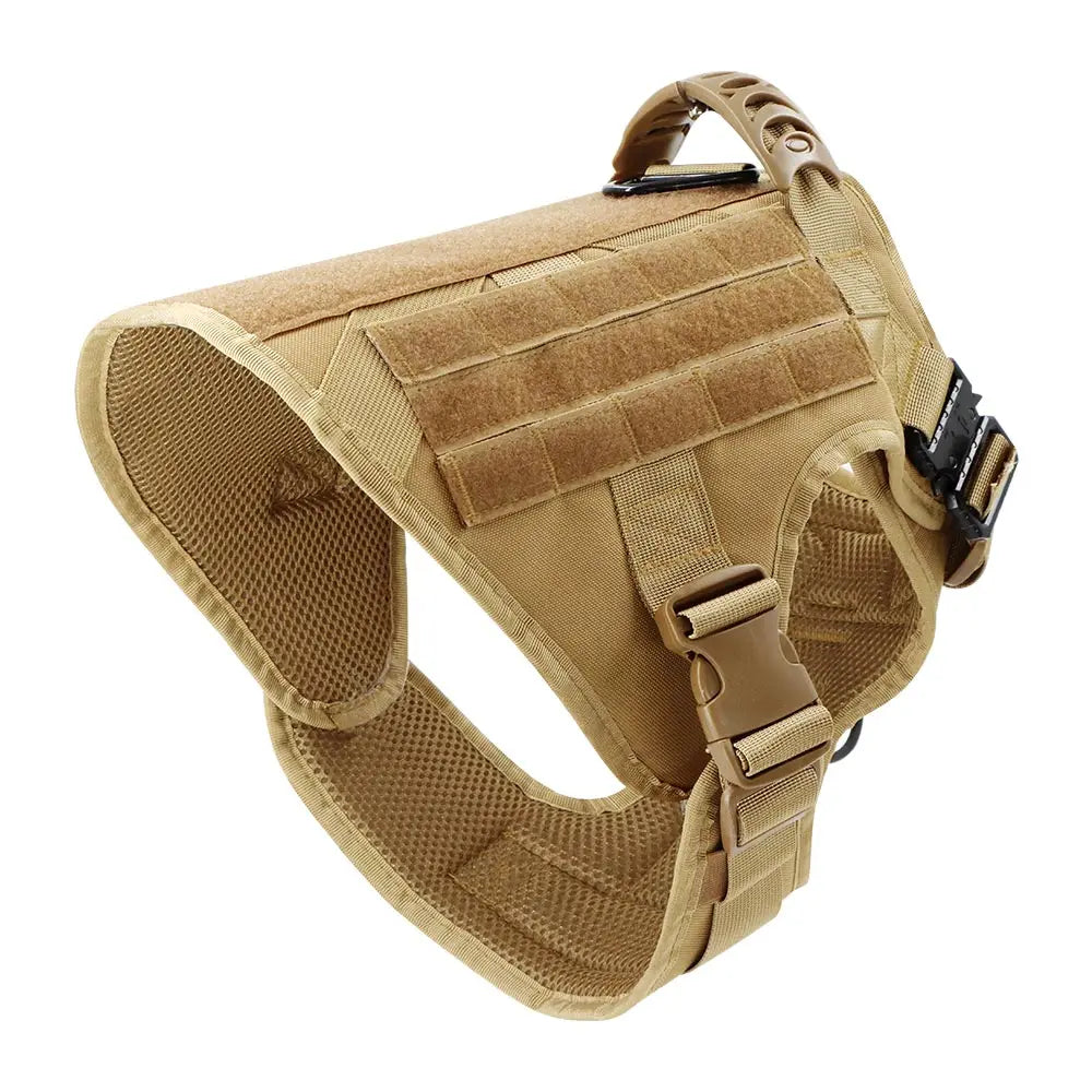Tactical Vest Pet German Shepherd Golden Retriever Tactical Training Dog Harness and Leash Set For All Breeds Dogs