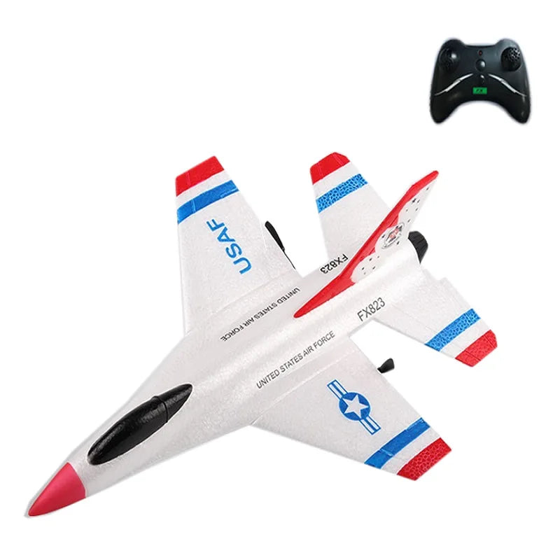 DIY RC Plane Toy EPP Craft Foam Electric Outdoor Remote Control Glider FX-801 901Remote Control Airplane DIY Fixed Wing Aircraft