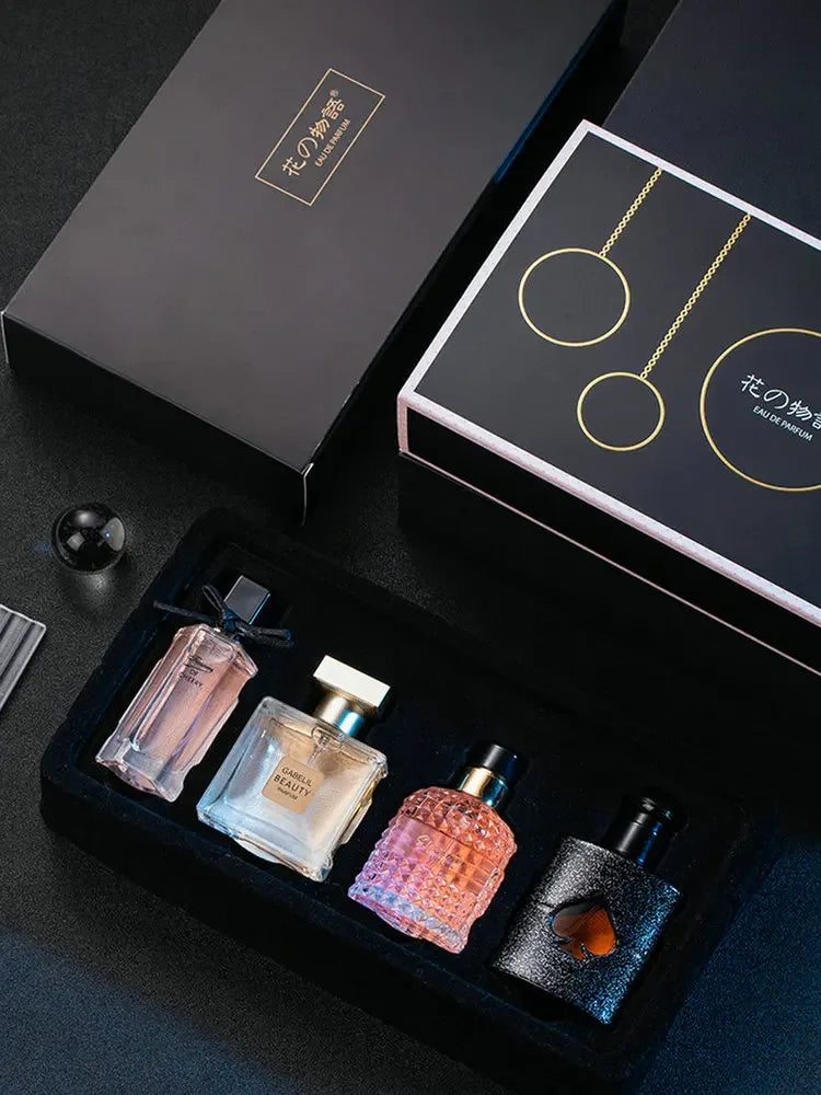 Original Women Perfume 105ml Gift Box Four Piece Set Fresh Lasting Fragrance Eau De Parfum Plant Floral Scent Fresh Духи Женские