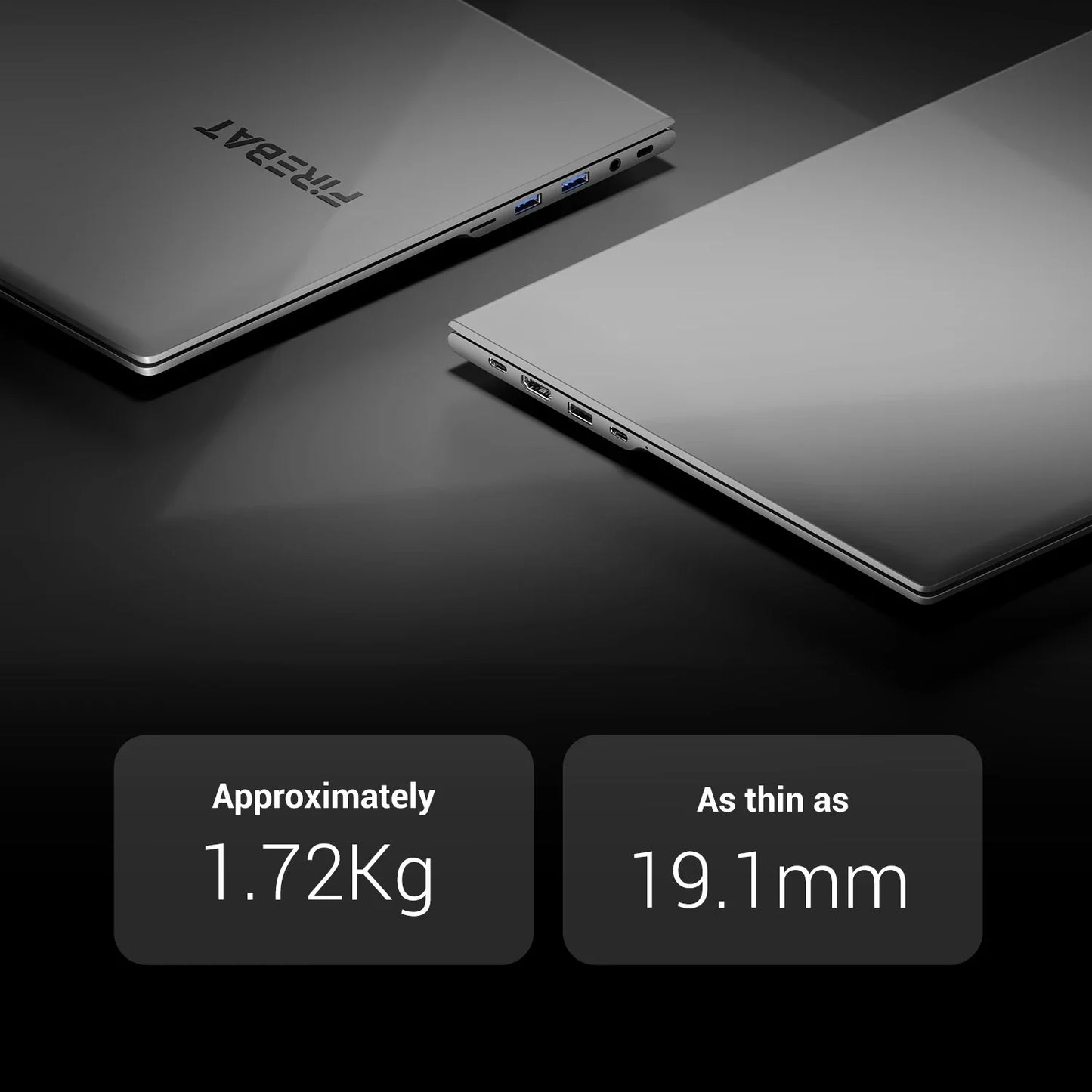 FIREBAT U6B 16 Inch Laptop Ryzen7 8745HS/ H255/R5 6600H CPU DDR5 16GB RAM 512GB ROM 2.5K Wifi6 BT5.2 Gamer Bussiness Notebook