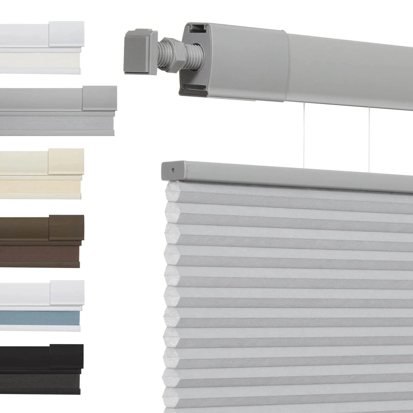 SnapFit Cordless Shades – No Drill, Instant Privacy & Light Control