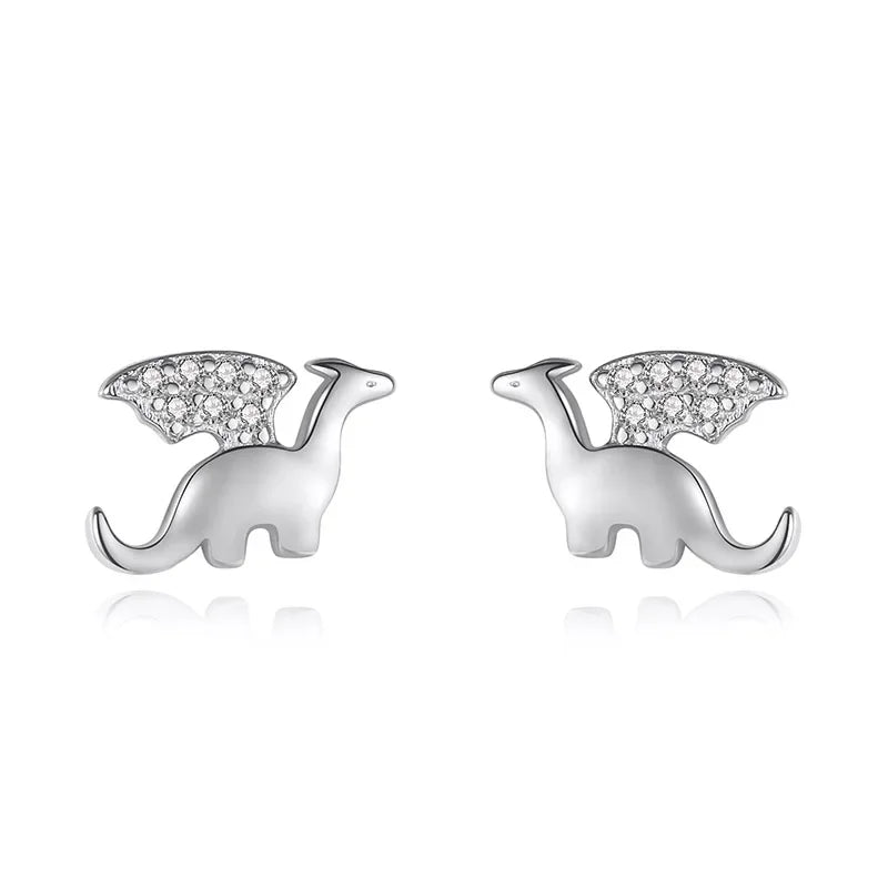 TrustDavis 100% 925 Sterling Silver Star Starfish Stud Earrings Women's Fashion Jewelry 925 Factory Wholesale Lots DS495