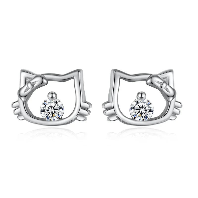TrustDavis 100% 925 Sterling Silver Star Starfish Stud Earrings Women's Fashion Jewelry 925 Factory Wholesale Lots DS495