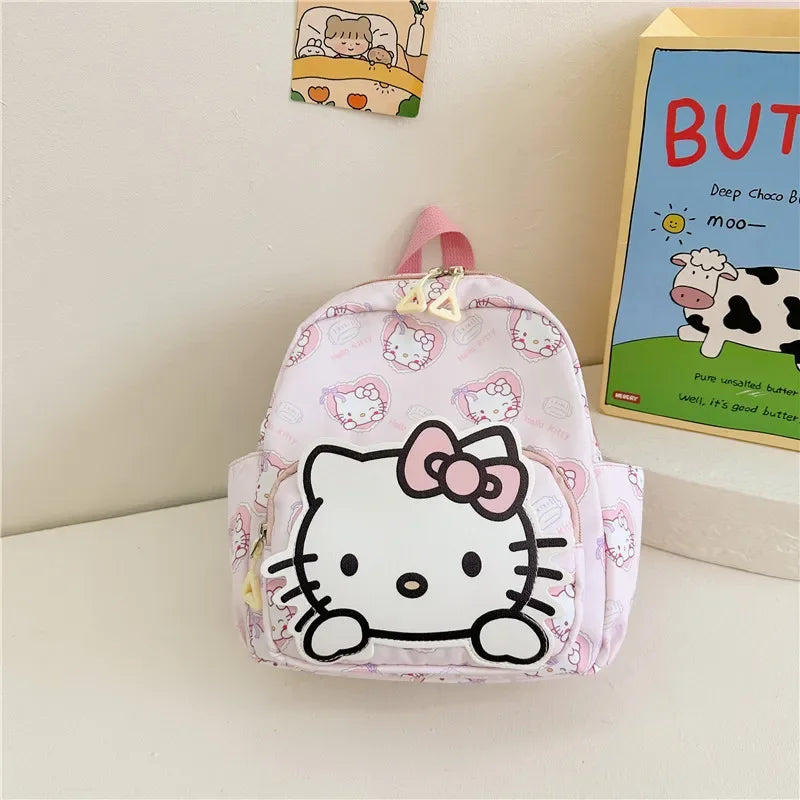 Sanrio Hello Kitty Children's Bags Cartoon Cute Boys and Girls Burden Reduction Kindergarten Backpack Children Backpack