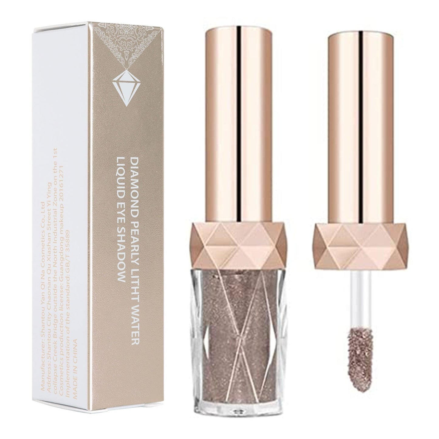 Liquid Glitter Eyeshadow High Pigment Shimmer Eye Shadow 6 Colors Long-lasting Makeup For Eyeliner Highlight Blush
