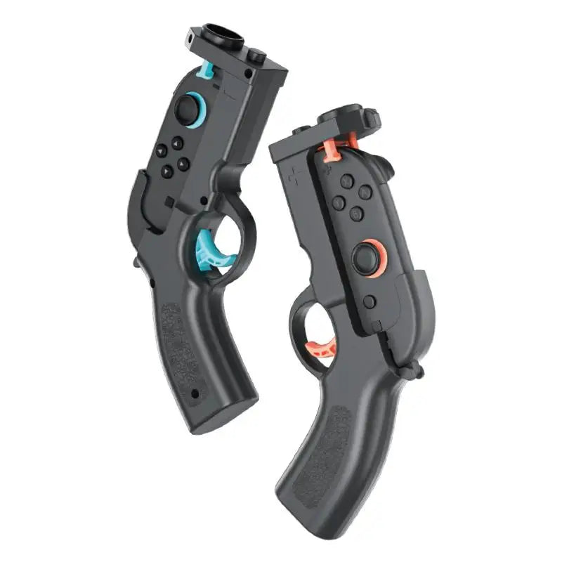 1Pair Shooting Game Gun For Switch 2 Left and Right Controller Shooting Gunstock Hand Grip For NS2 Gaming Accessories