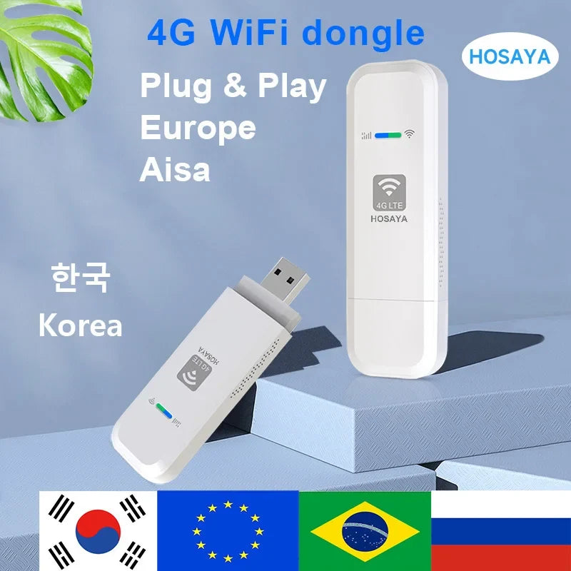 LDW931 4G WiFi Router Nano SIM Card Portable WiFi LTE USB 4G Modem Pocket Hotspot 10 WiFi Users Dongle