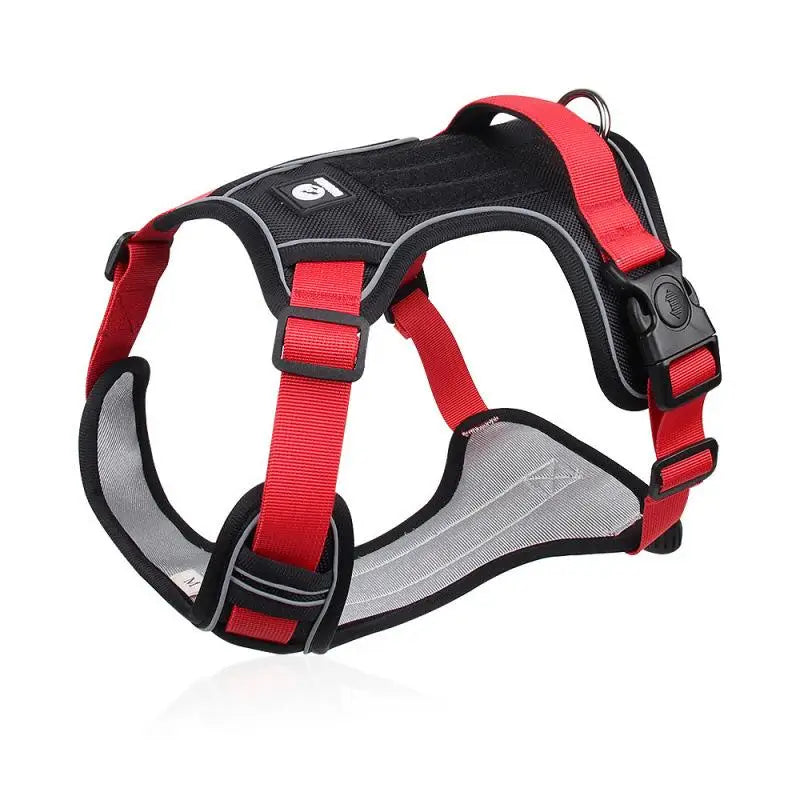 Dog Harness Reflective Midium Large Dogs Tactical Vest Adjustable Harness Oxford Cloth Vest Training Hound Pet Accessoires