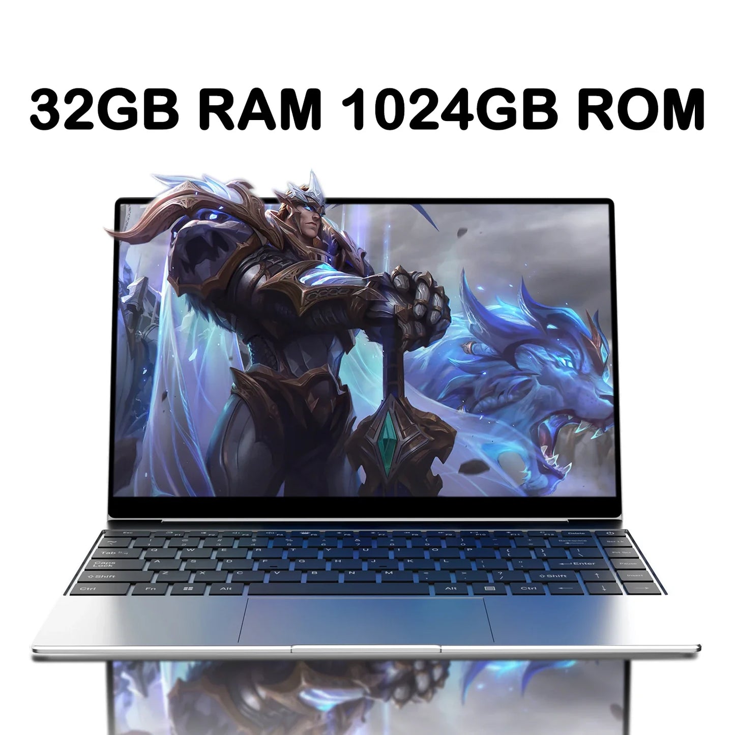 New 14.1" Laptop, Intel Core i9-9900 32GB 2TB Gaming PC, Ultra Slim Office Study Computer.