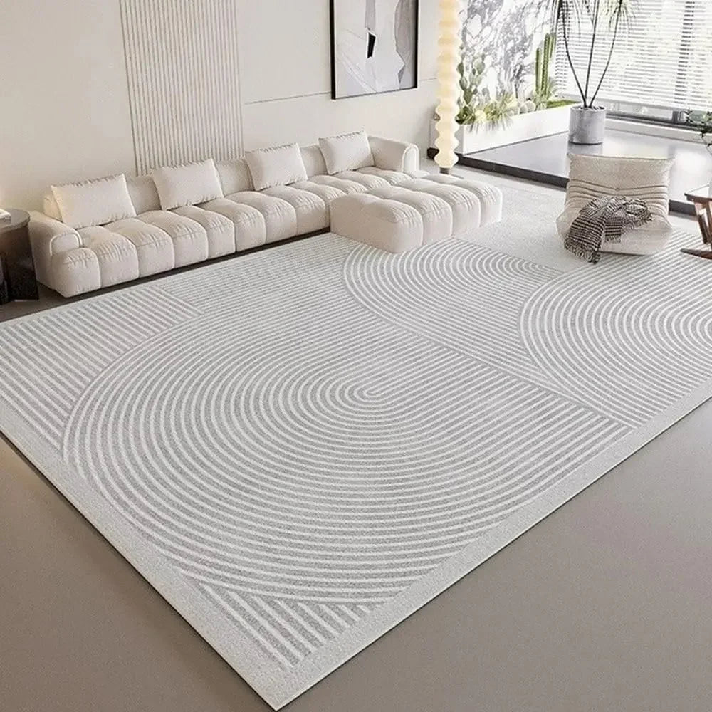 VIKAMA Modern Minimalist Area Carpet Easy To Care Non-Slip Living Room Floor Mat Bedroom Cloakroom Carpet Home Decoration
