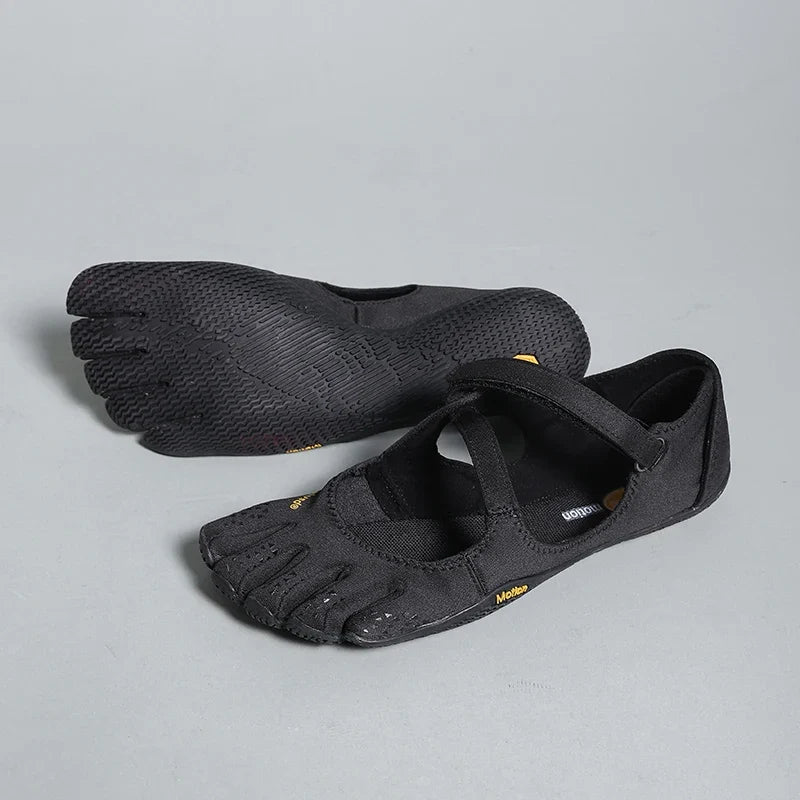Women‘s Five Toe Shoes with Loop Strap - Barefoot Minimalist Flats for Hiking, Yoga, Gym Quick-Dry Water & Everyday Casual Wear