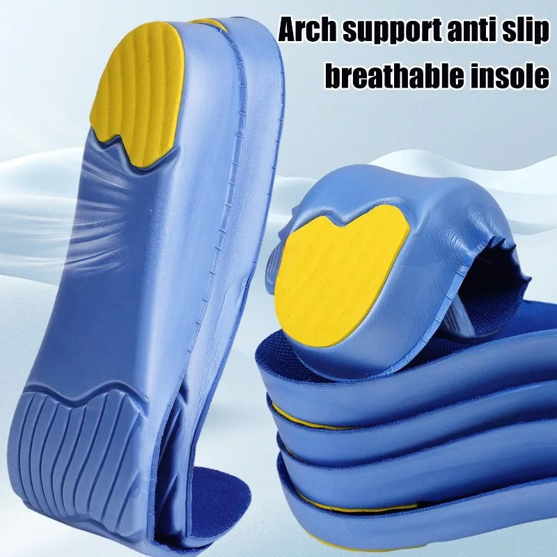 Arch Support Insoles Plantar Fasciitis Relief Orthotic Inserts Shock Absorption EVA Gel for Running Sports Shoes Work Foot Pain
