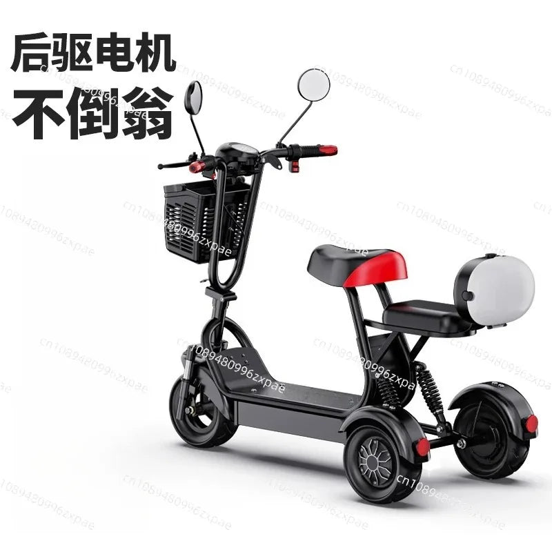 Elderly scooter, electric tricycle, small battery car, elderly electric scooter for home use