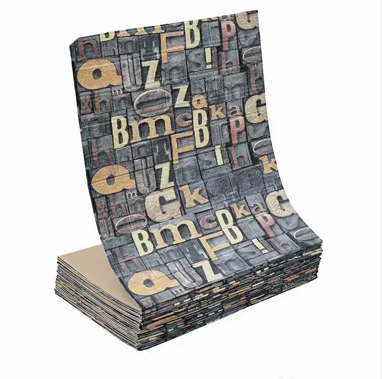 3D Self-Adhesive Wallpaper, 70cm*1/5/10m , Waterproof Brick Wall,  Living Room, Bedroom, Children's Room Home Decor