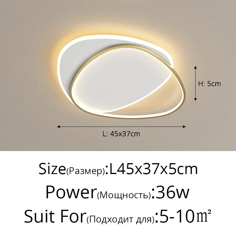 QIYIMEI Modern LED Chandelier Indoor Lights For Bedroom Study Living Room Lighting Lamps Luminaria Lustres HOME Decoration