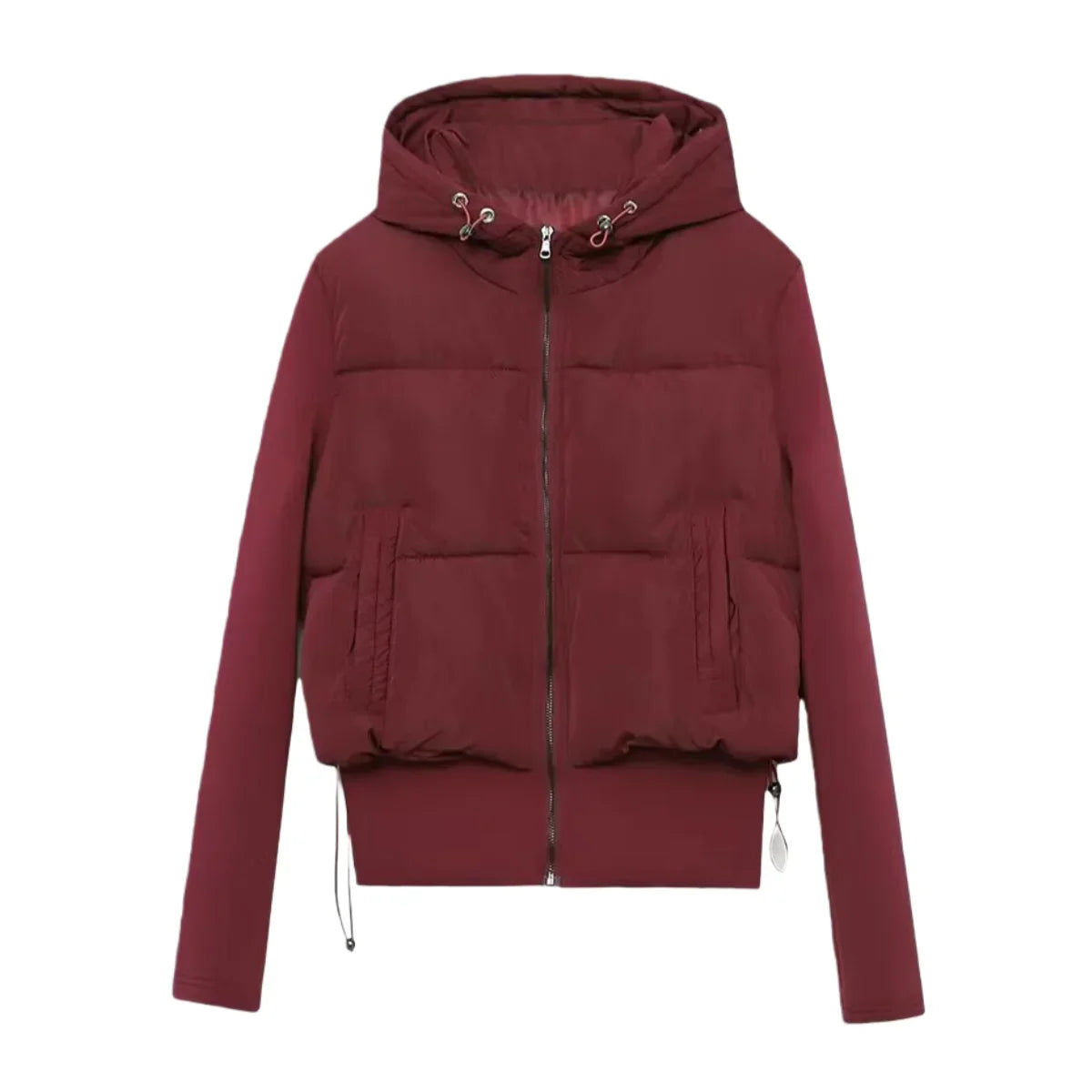 2025 autumn new women casual fashion cotton coat hooded.