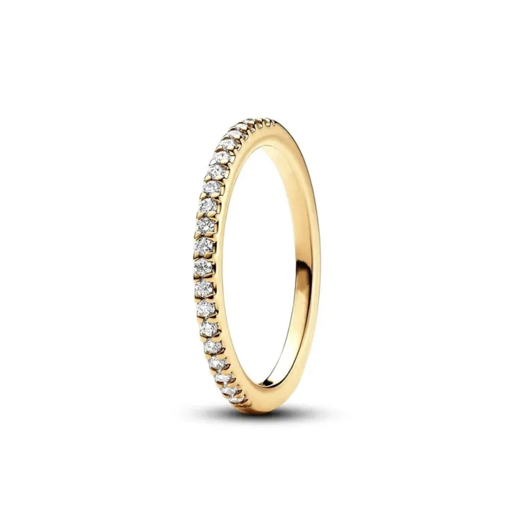 Gold Color Sun Heart Bow Size 6 7 8 9 Ring Rings for Trenday Women