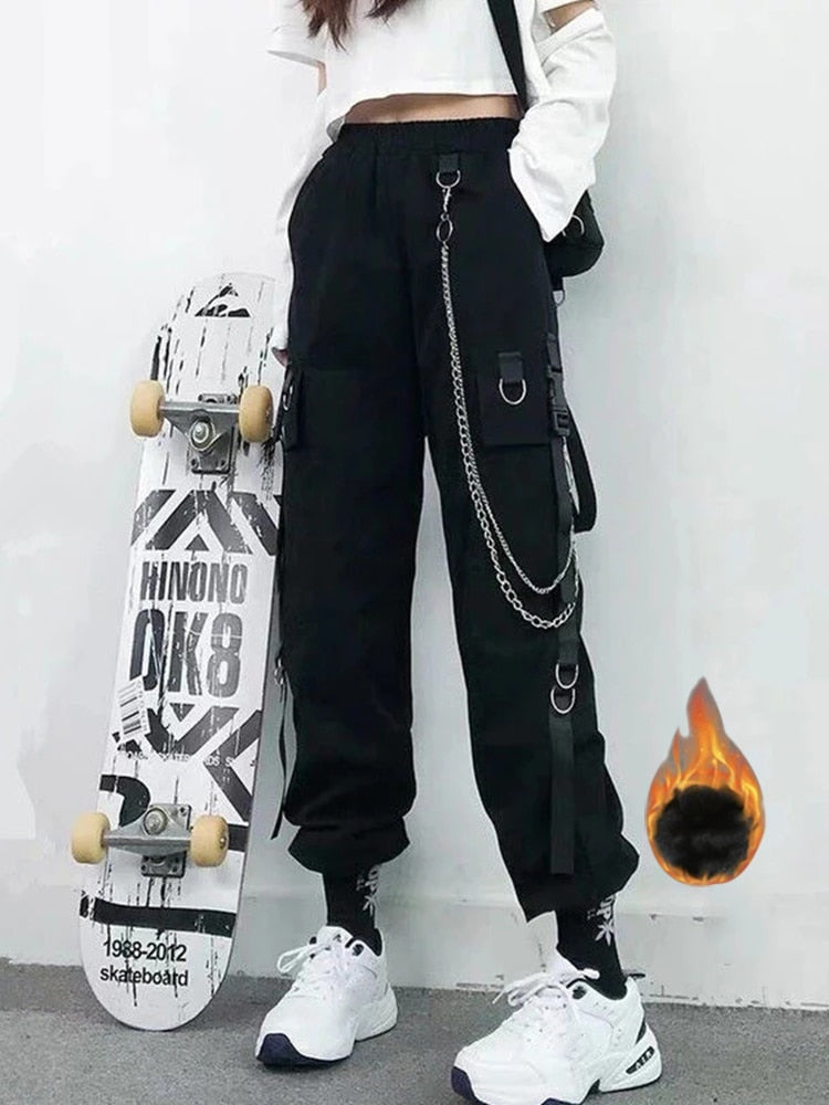 EtherealBe fashion jogger pants for women - Cargo Streetwear