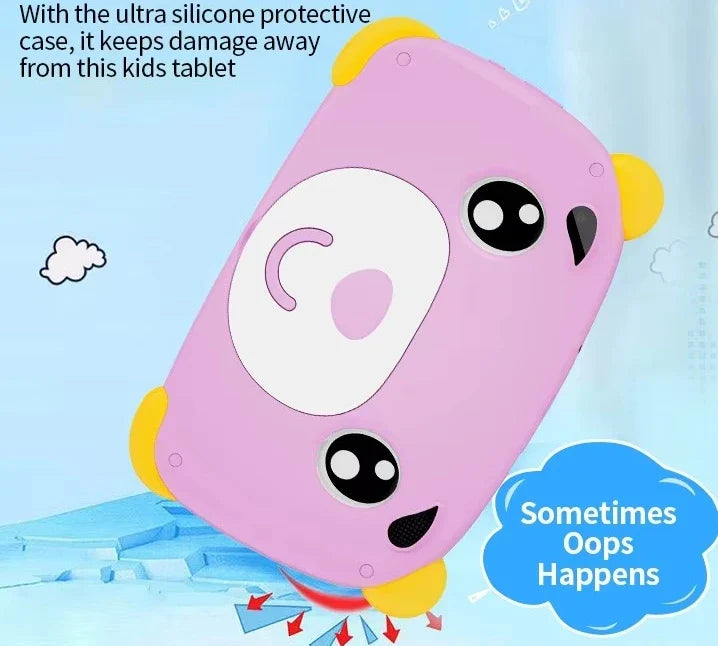 Tablet PC Tablette Pour Enfants  7inch Tableta  Tablet Android Learning Entertainment Talking Tablet for Kids with Phone Cards