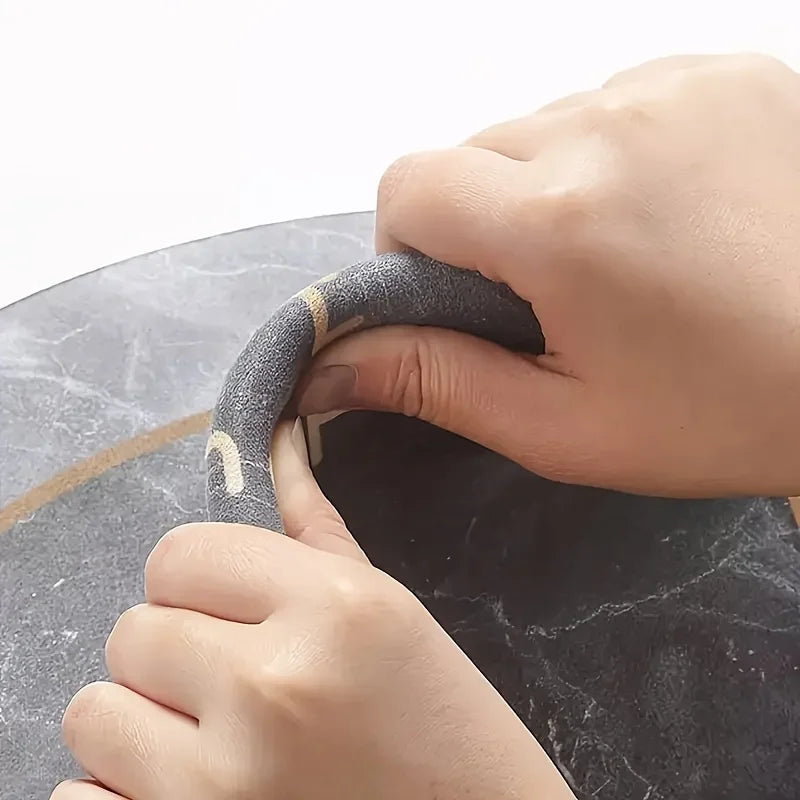 Simple diatomaceous earth kitchen mat long strip restaurant soft mat household non-slip mat bathroom absorbent mat door mat