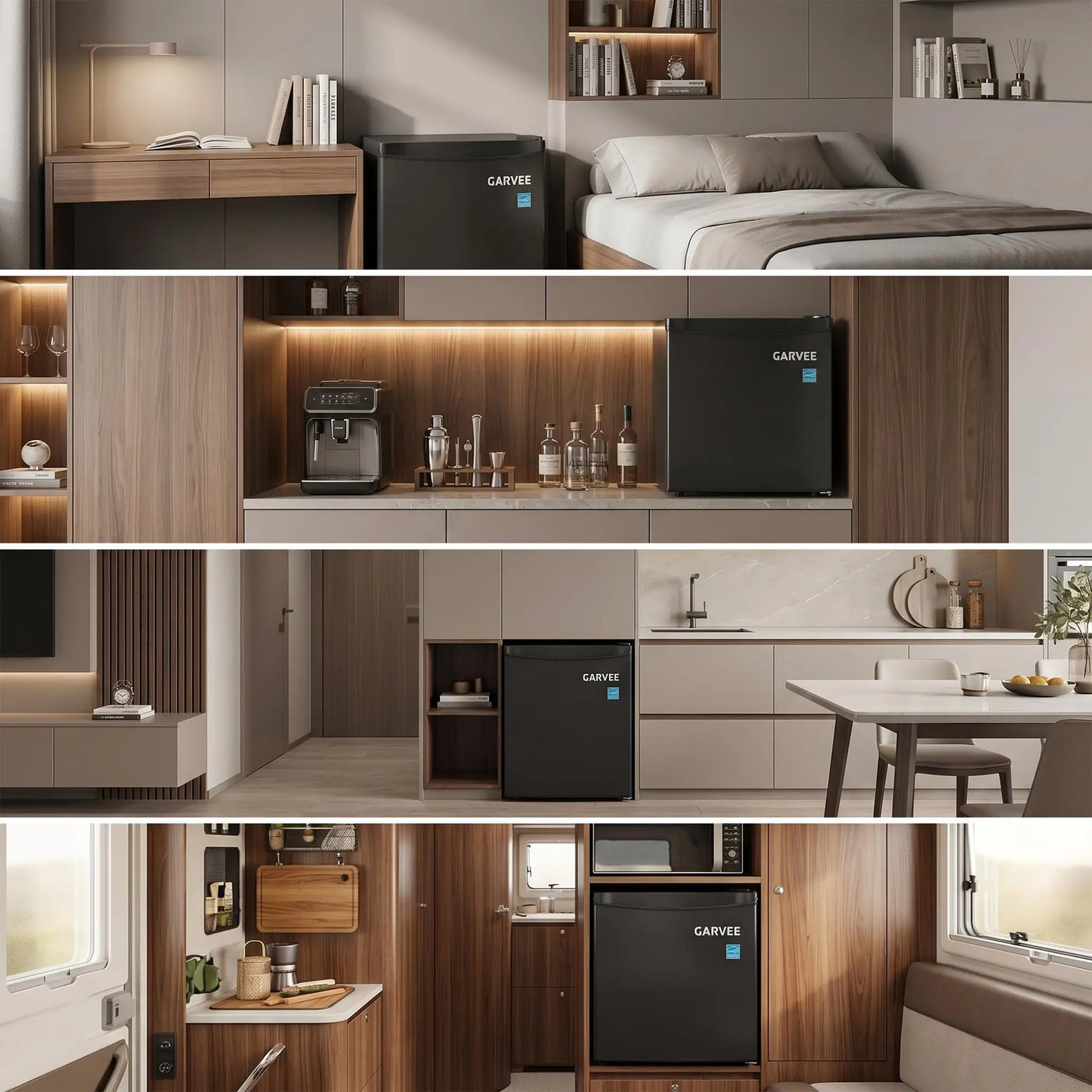 1.6 Cu.Ft Compact Mini Fridge, Single Door Small Refrigerator, Steel Construction, Quiet Energy Efficient Cooler For Dorm Office Bedroom
