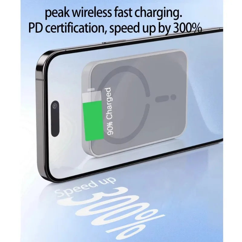 100W Magnetic Wireless Car Charger, Air Outlet Phone Holder for iPhone, 16 15 14 13 12 Pro Max Fast Wireless Car Charging Station.