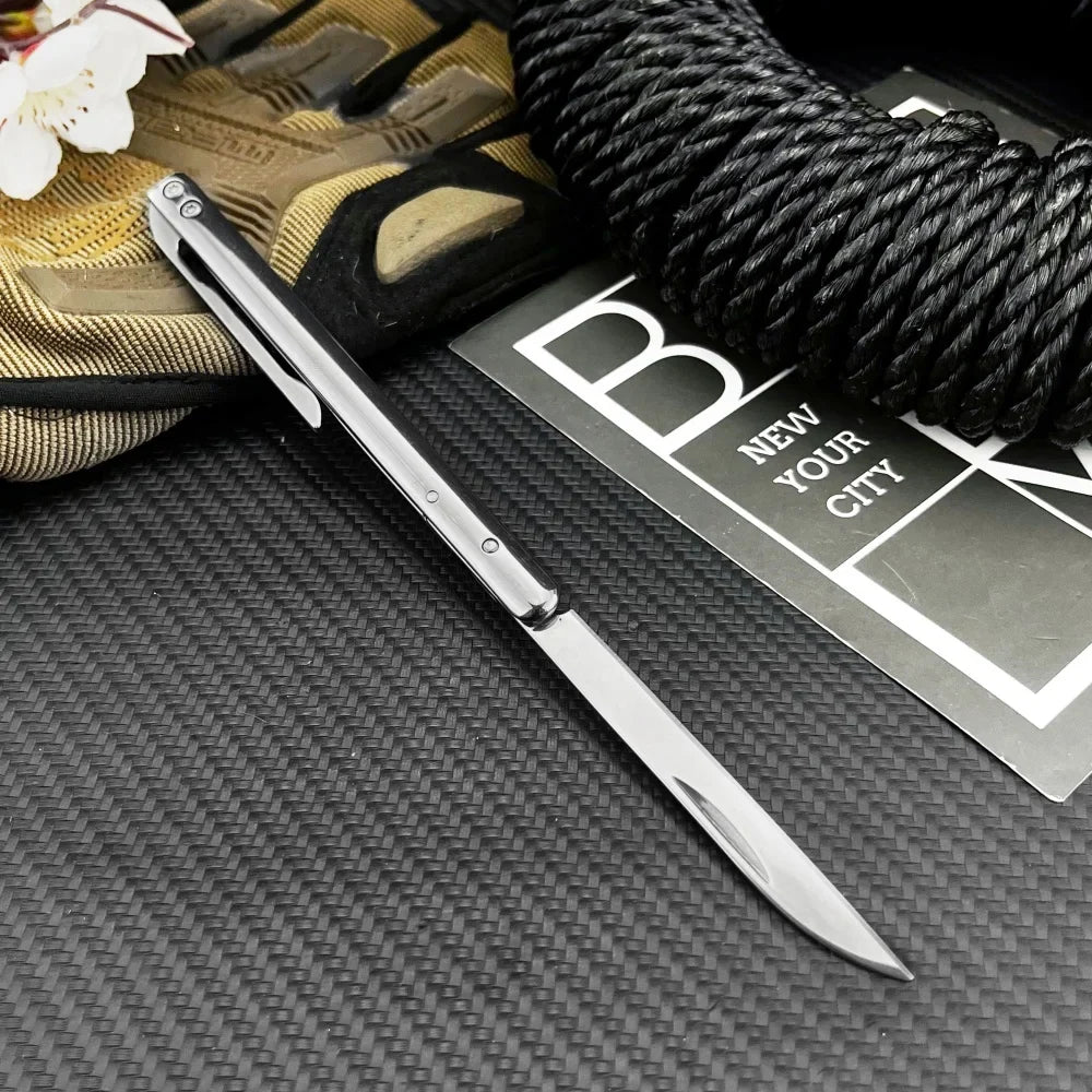 NEW High Quality Mini Folding Folding Knife 420 Steel Handle Portable Outdoor Knife Camping Knife Survival Cutting Defense Knife