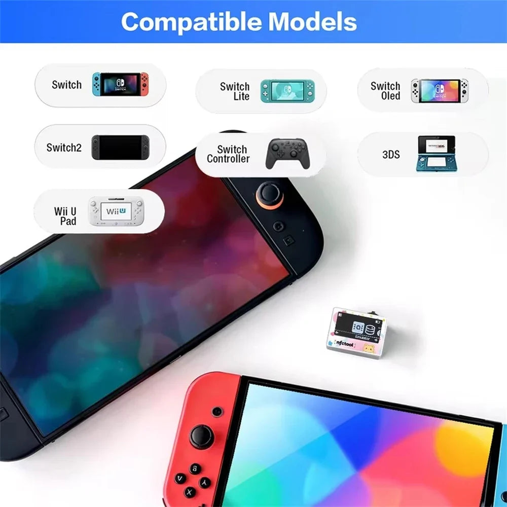 Cute For NFC Emulator Amiibo Rechargeable Switch 3DS Simulator Emulator For Kingdom Tears Simulator Emulator Switch2 Accessories